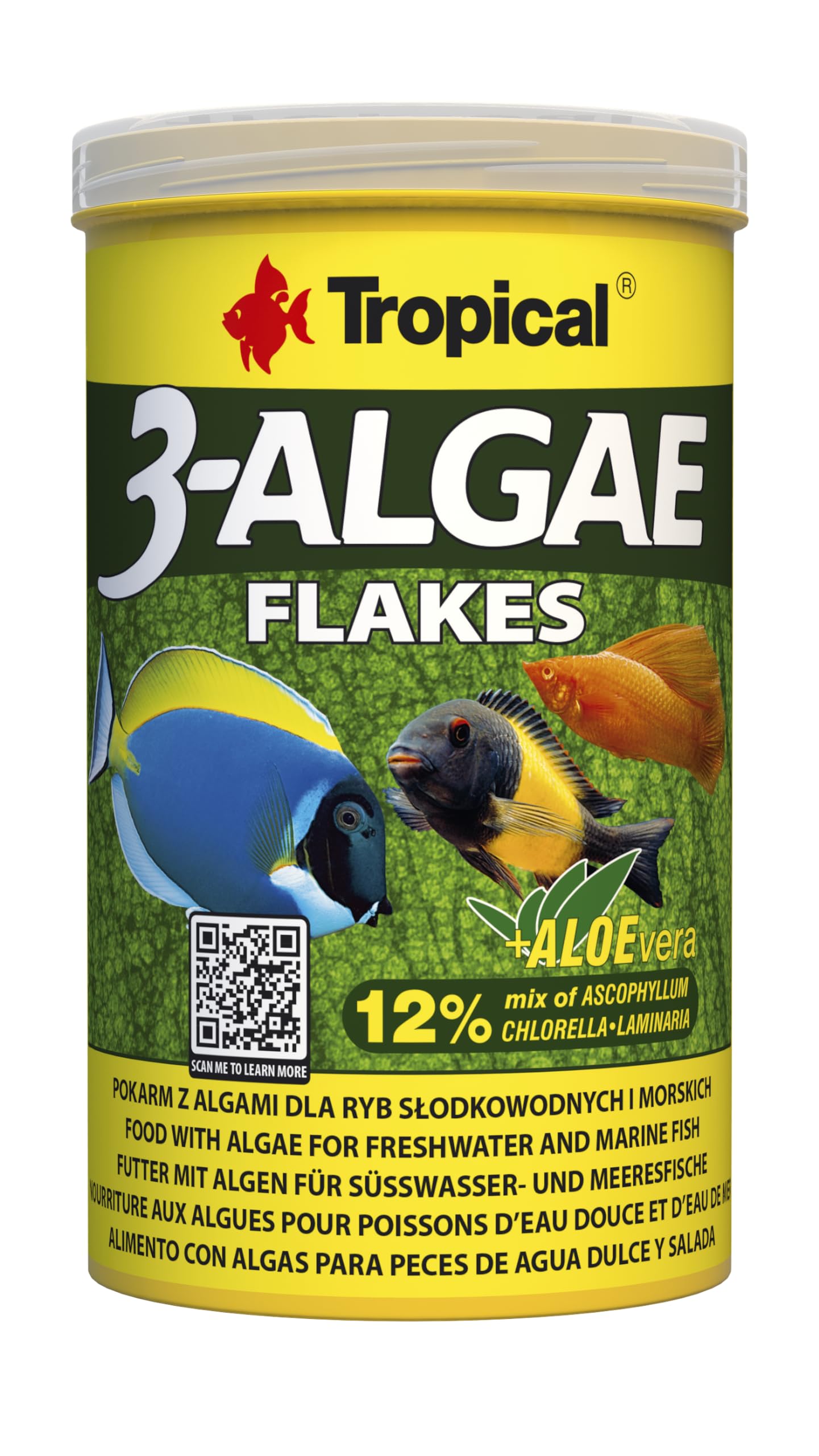 Tropical 3-Algae Flakes