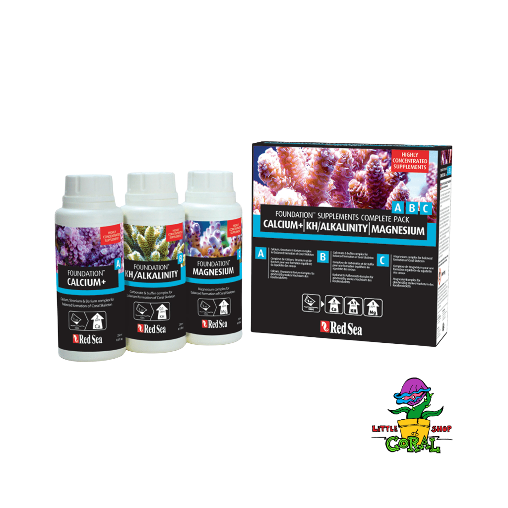 Red Sea Reef Foundation A, B, C - 3-Pack (3 x 250 mL)
